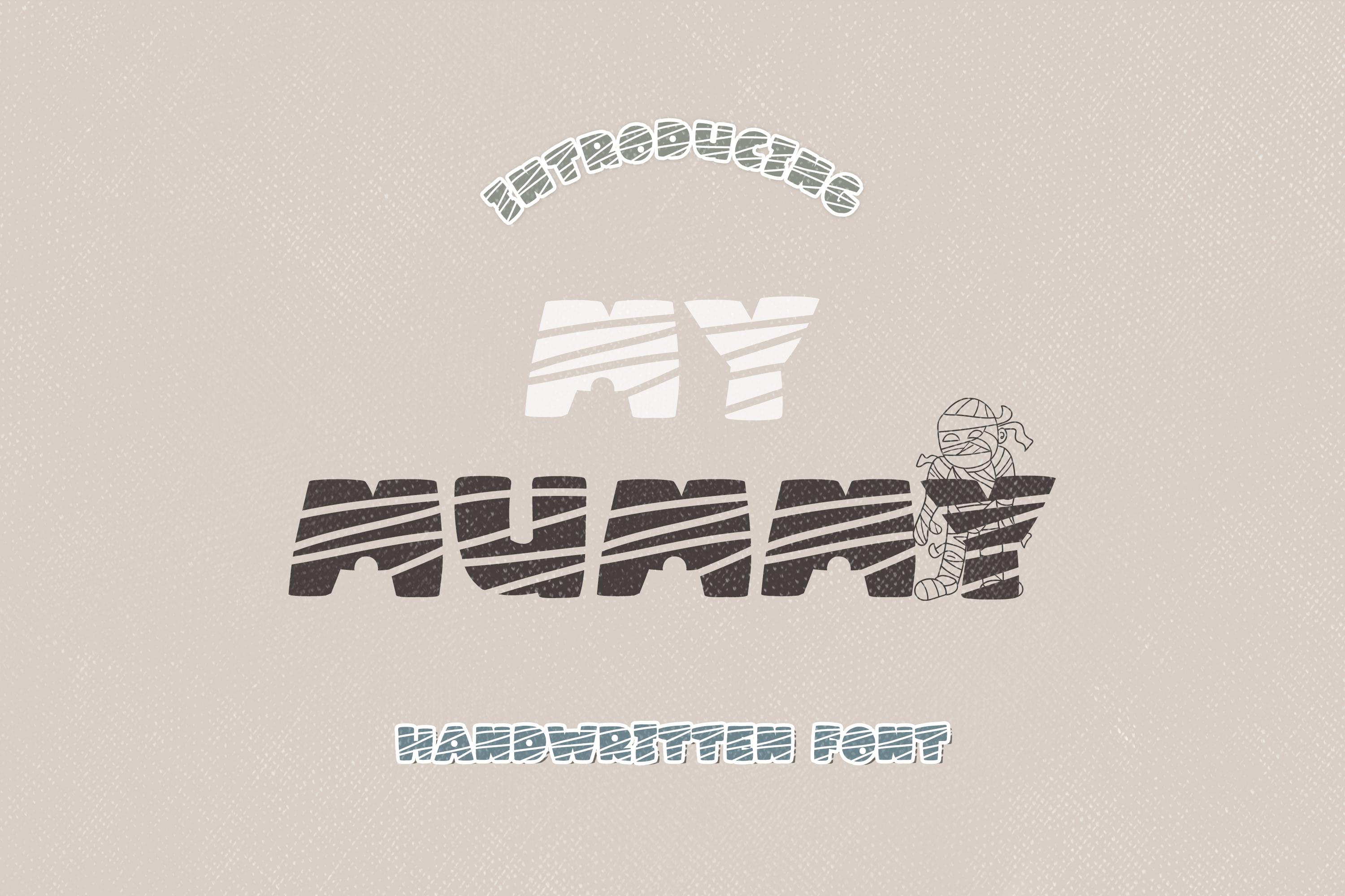 My Mummy Font