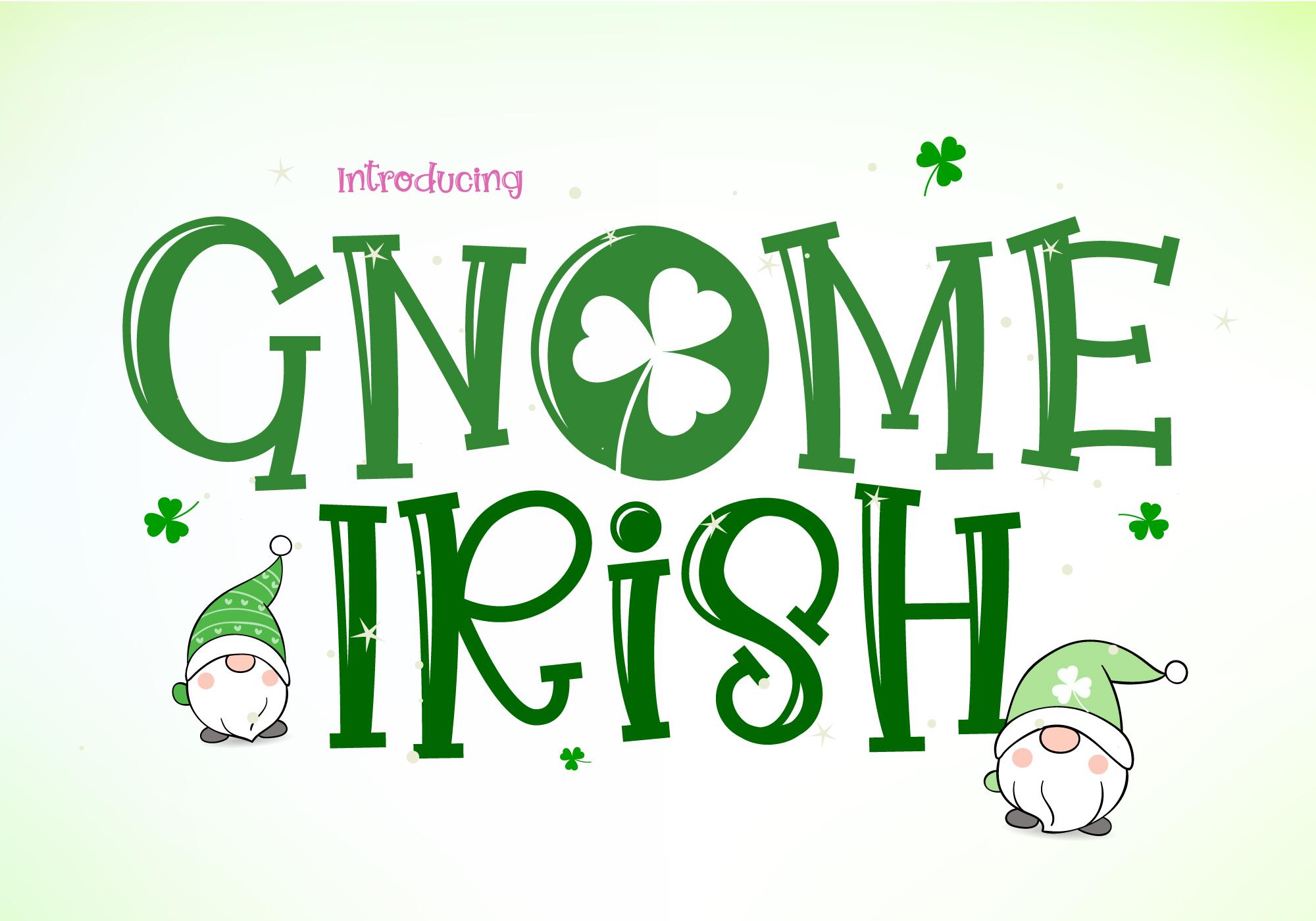 Gnome Irish Font