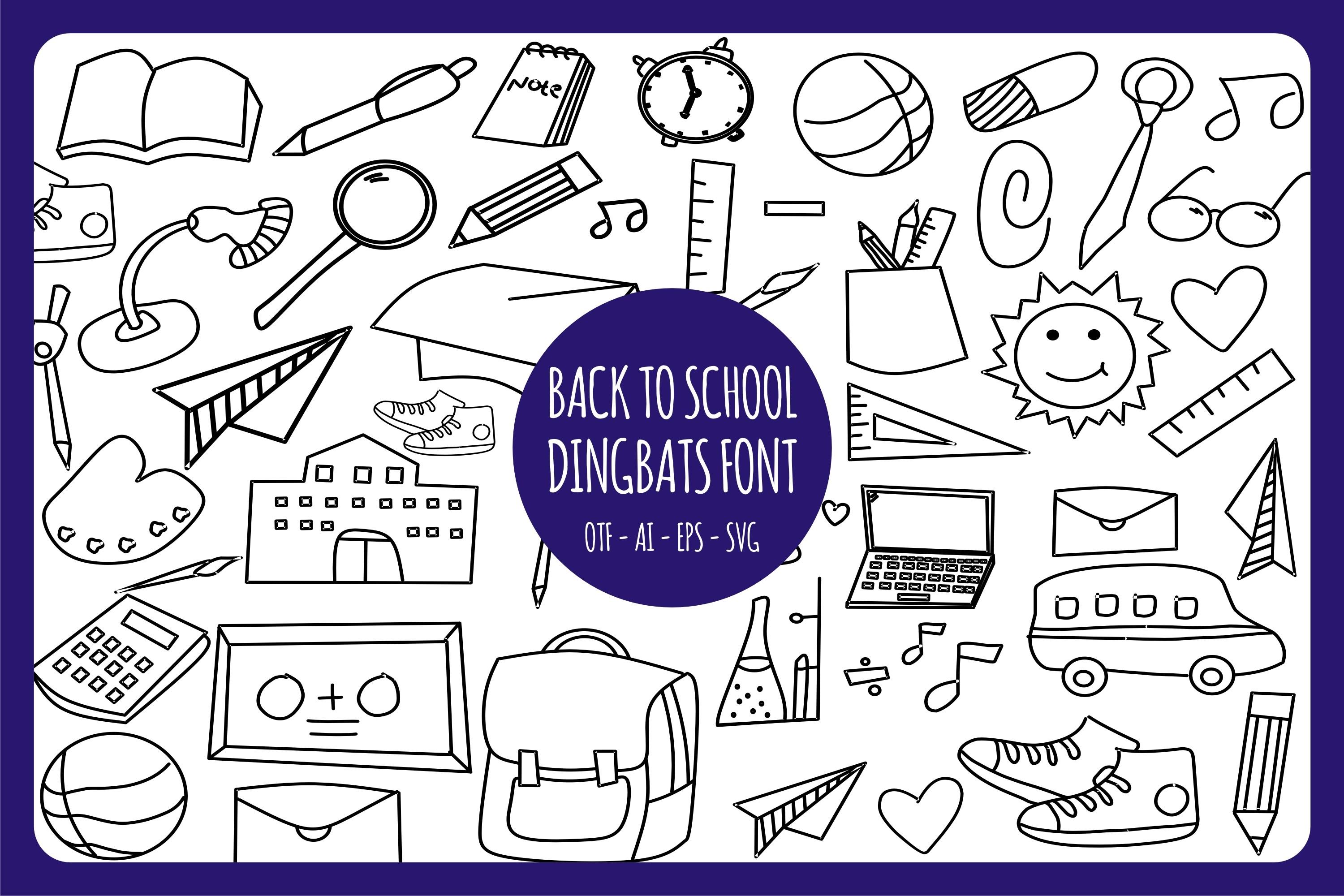 Back to School Font