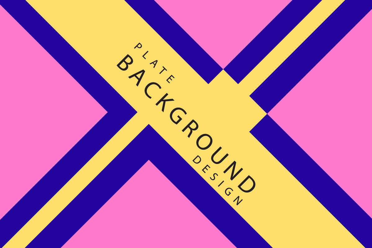 Plate Background Design