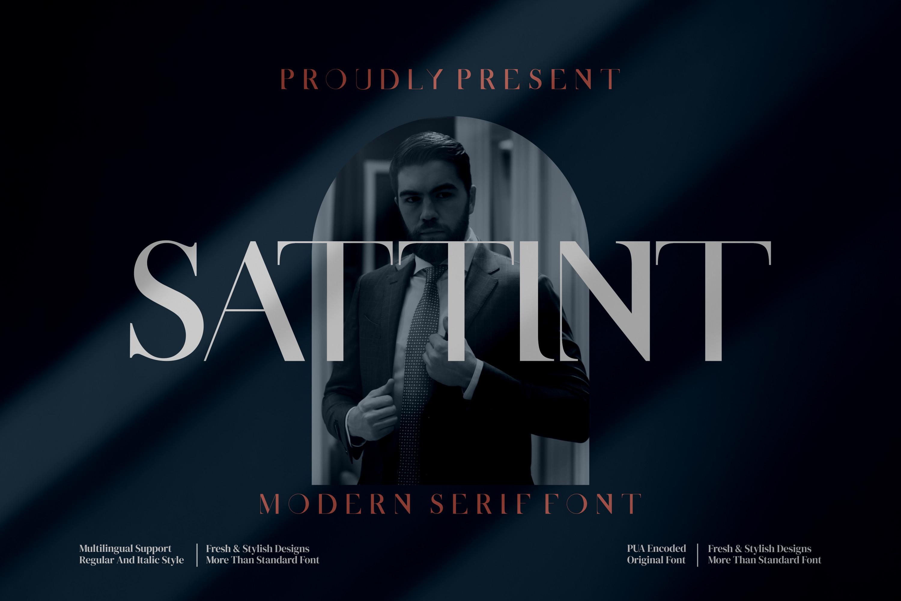 Sattint Font