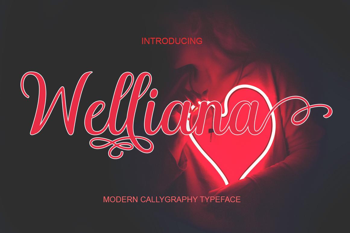 Welliana Font