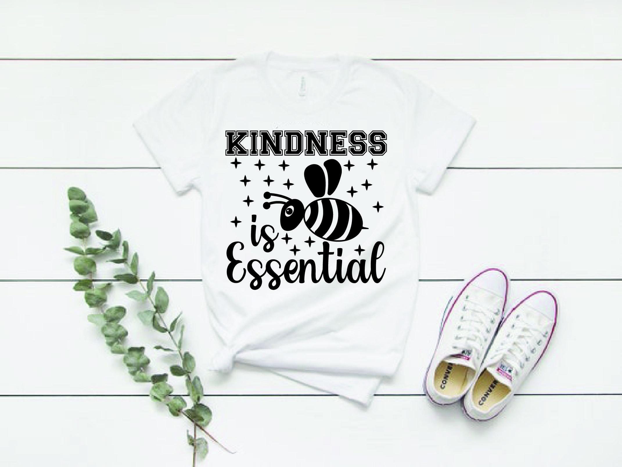Bee Svg Design, Kindness is Essential