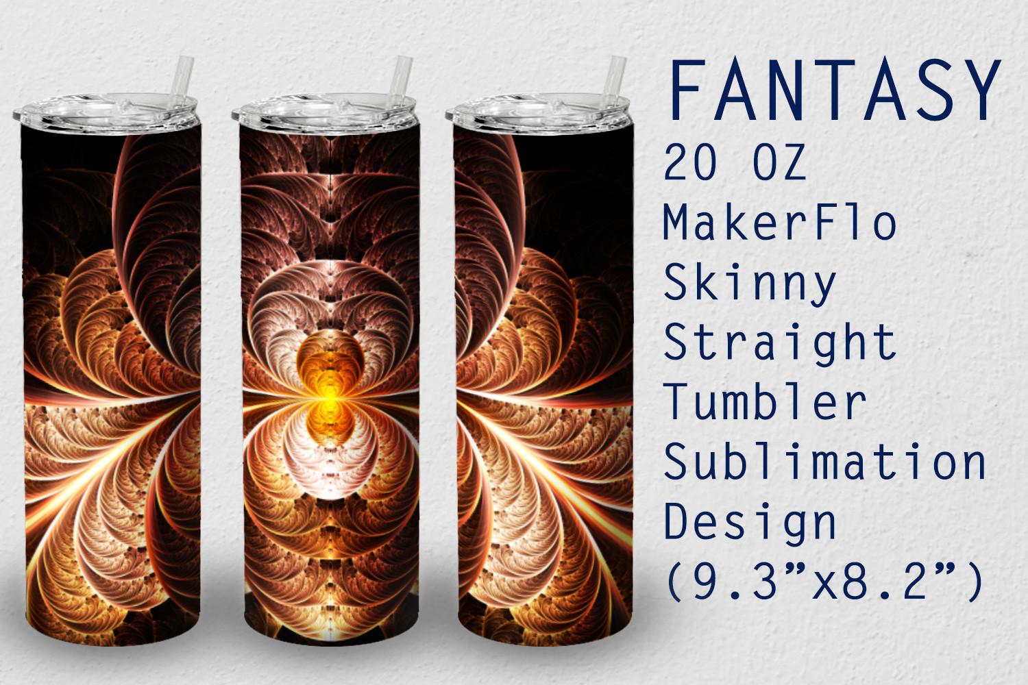 Tumbler Straight 20 OZ Sublimation Fanta