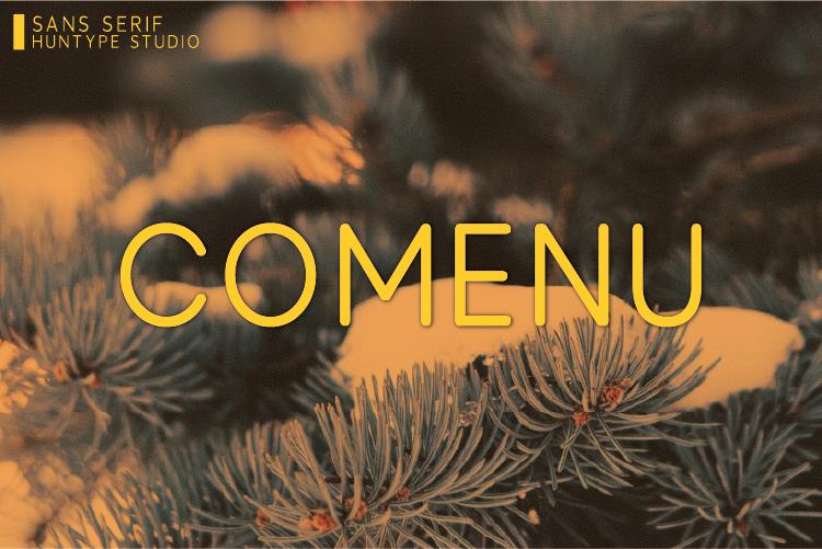 Comenu Font