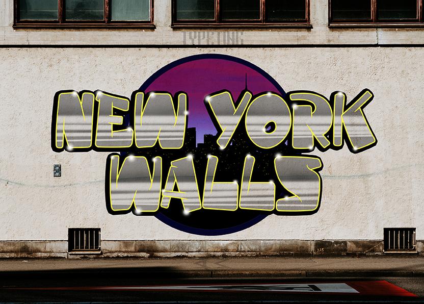 New York Walls Font