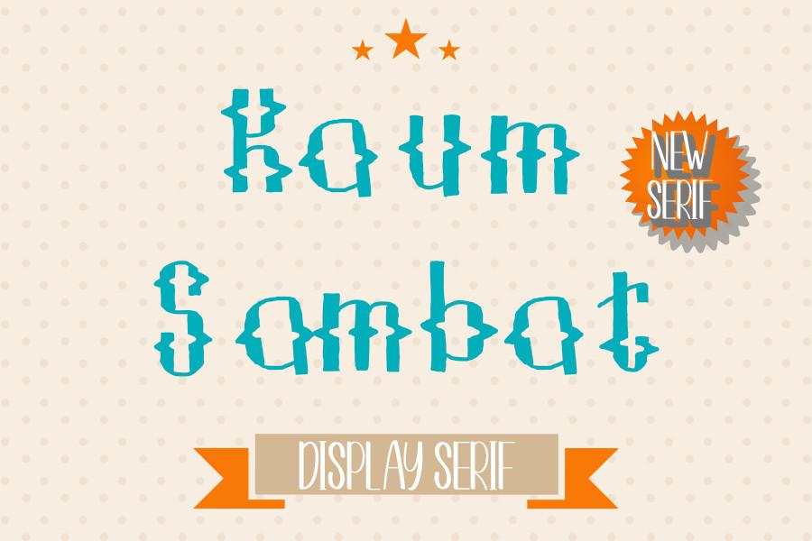 Kaum Sambat Font