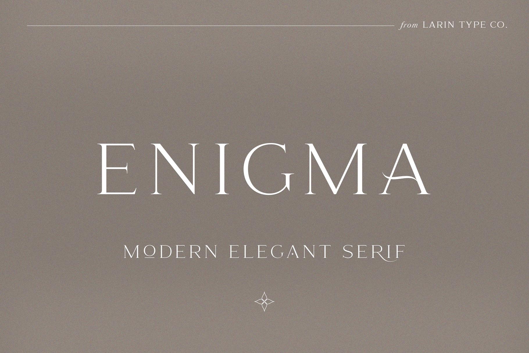 Enigma Font