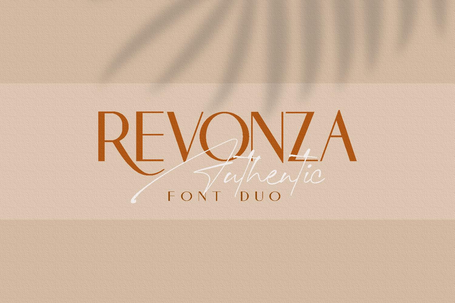 Revonza Authentic Font