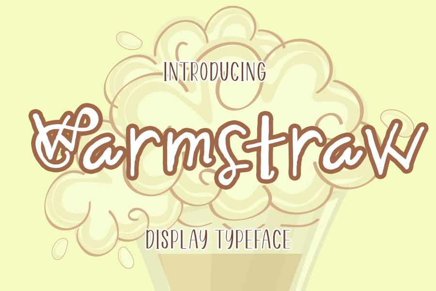 Warmstraw Font