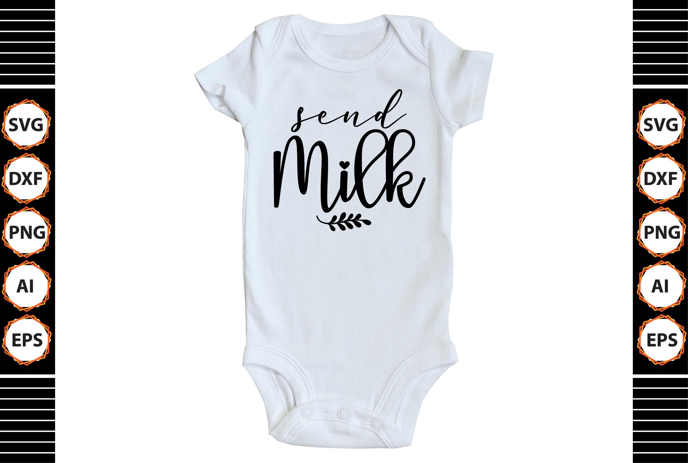 Send Milk Svg