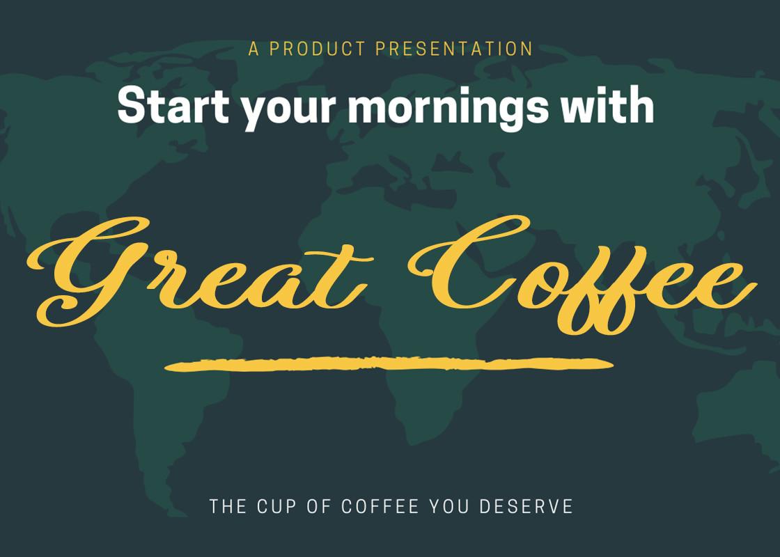 Great Coffee Font