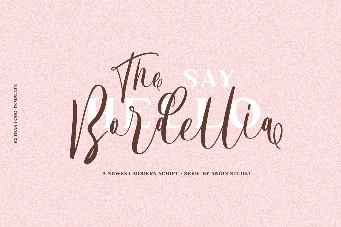 The Bordellia Duo Font
