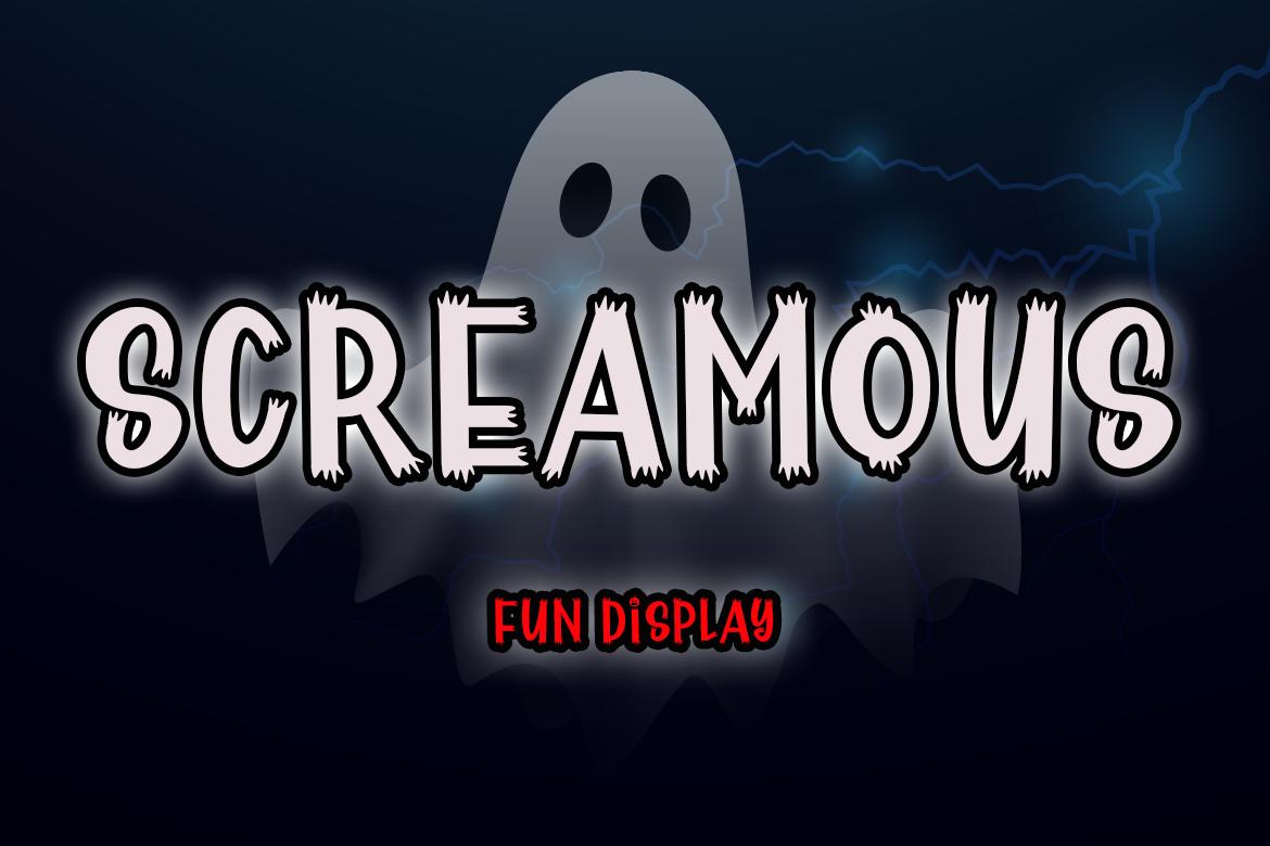 Screamous Font