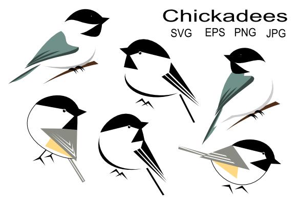 Black Capped Chickadee Clipart