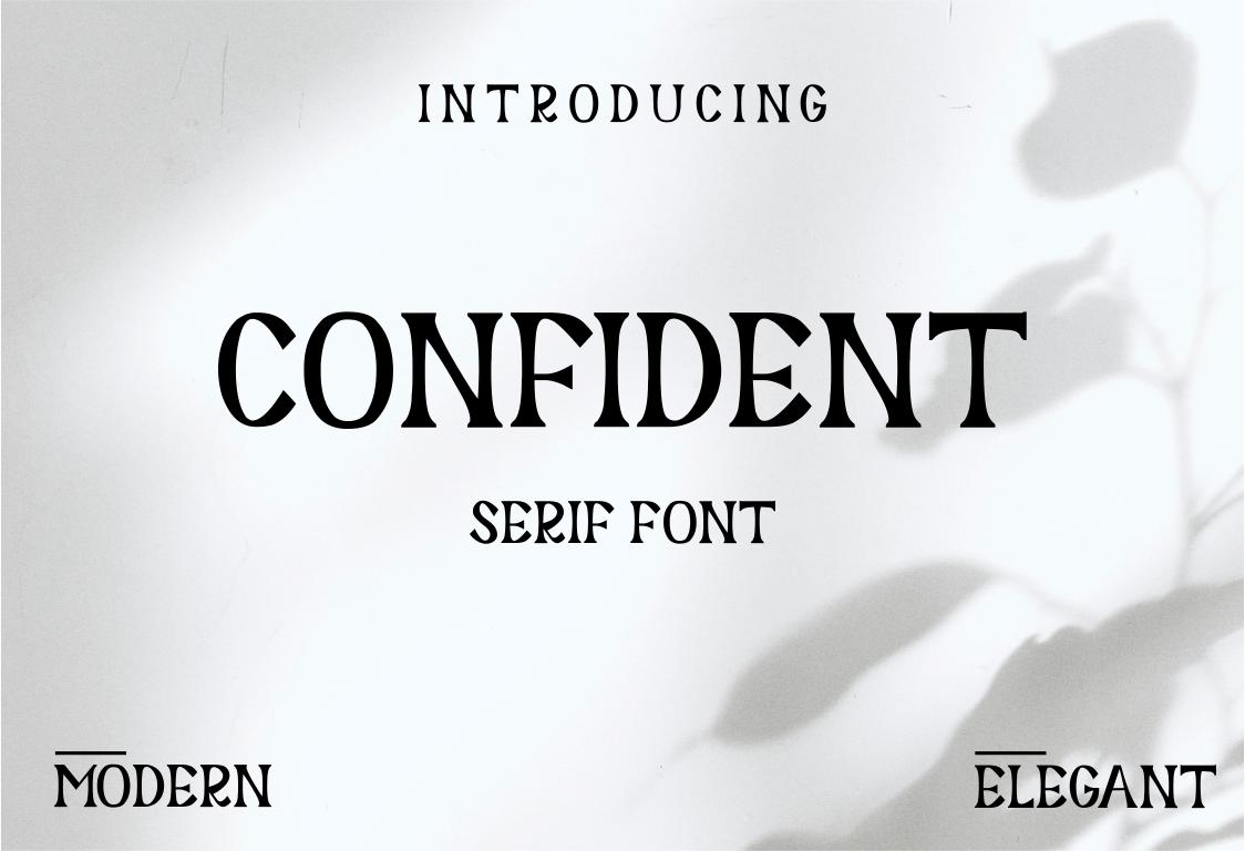 Confident Font