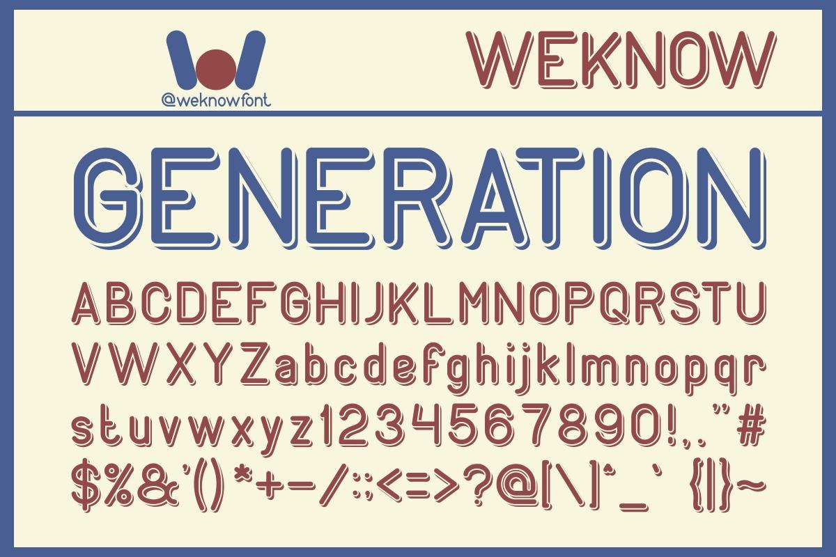 Generation Font
