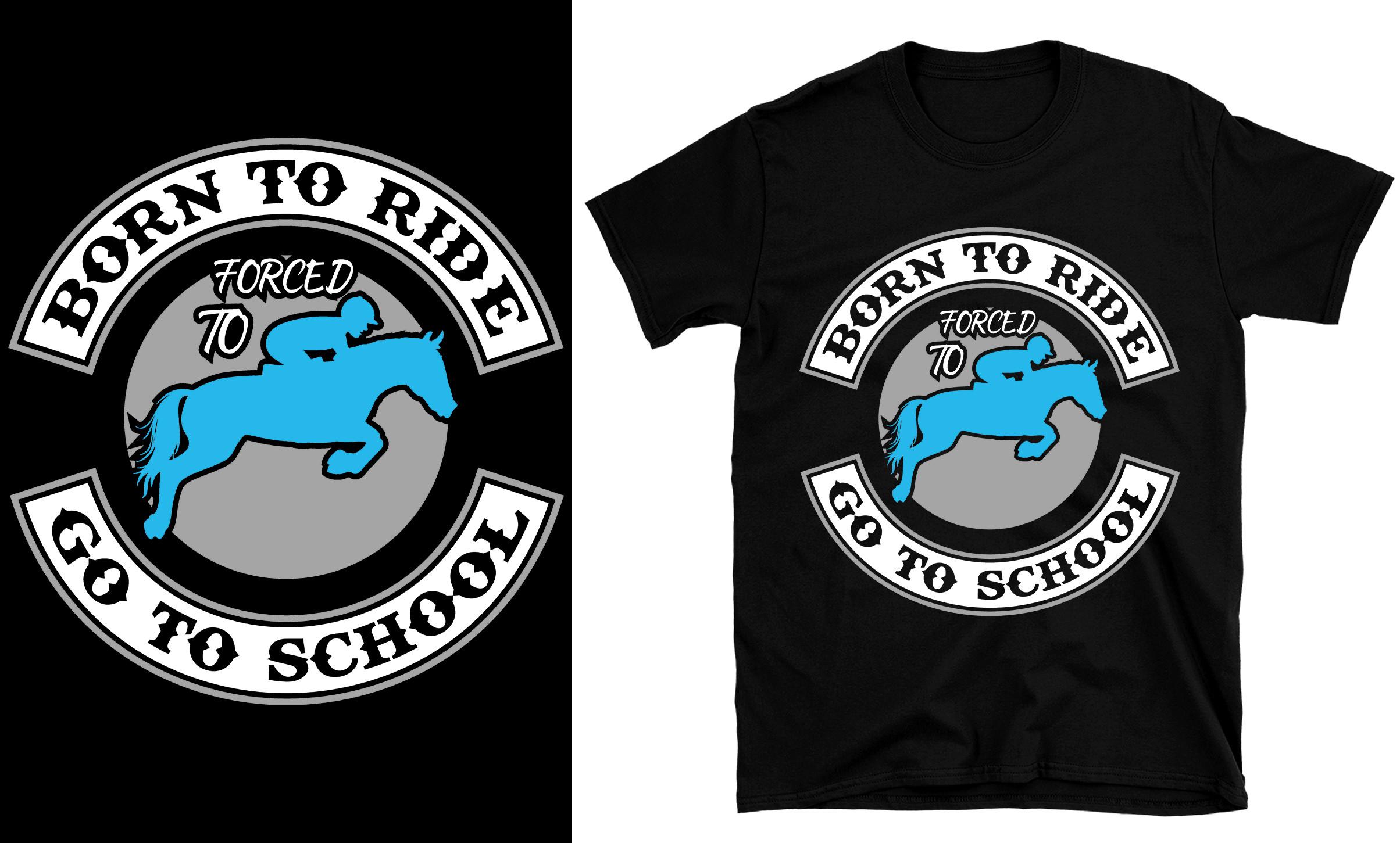 Born to Ride Forced to Go to School