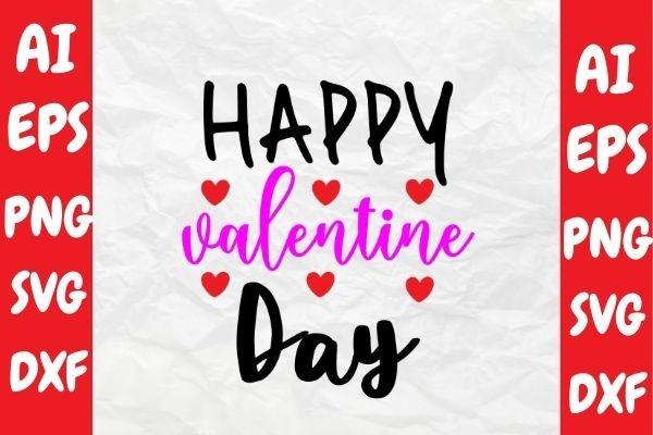 Happy Valentine Day, Svg Design