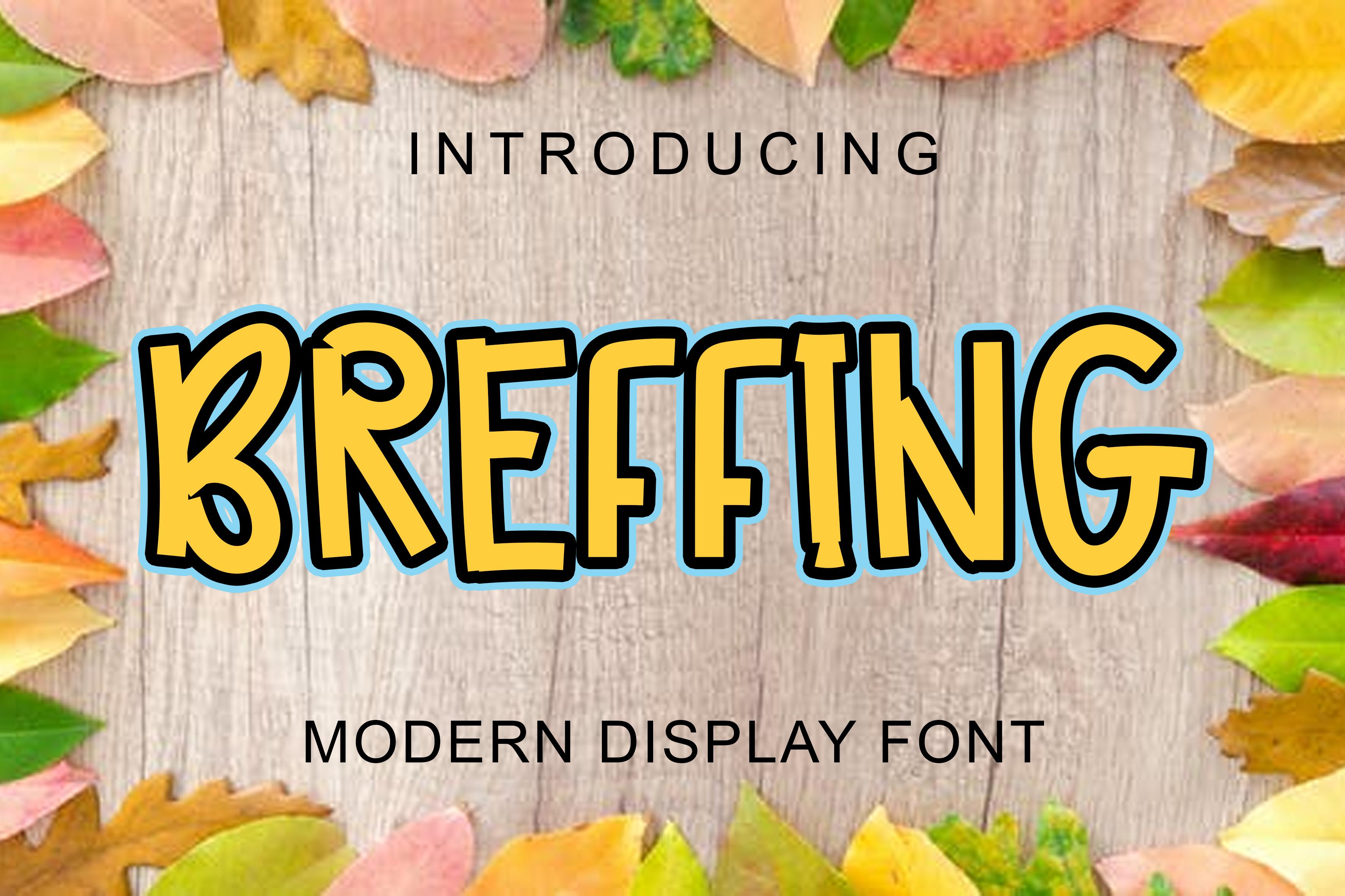 Breffing Font