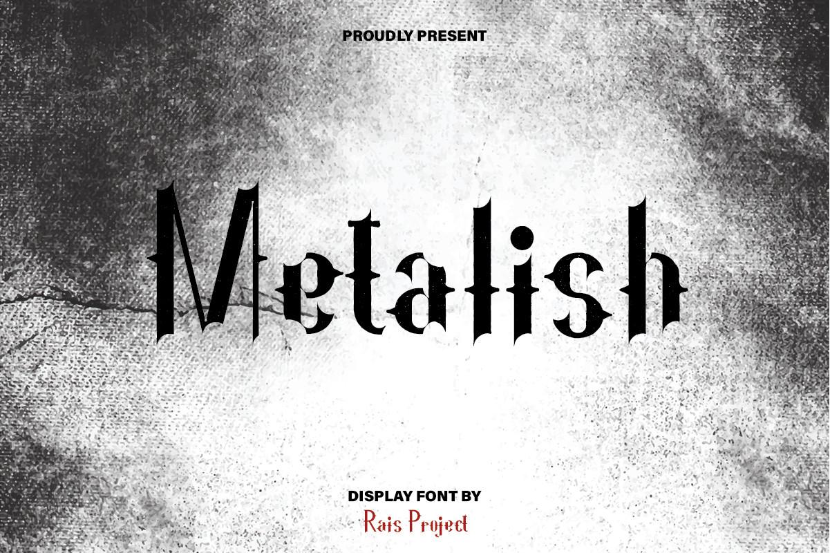Metalish Font