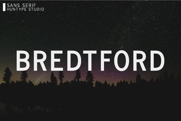 Bredtford Font
