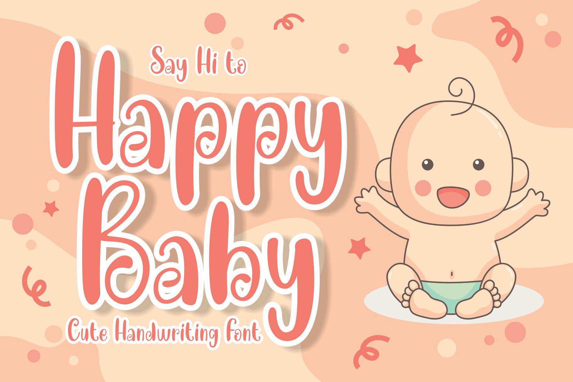 Happy Baby Font