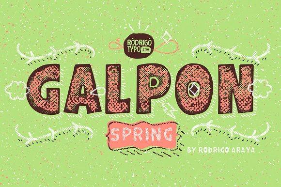 Galpon Spring Font
