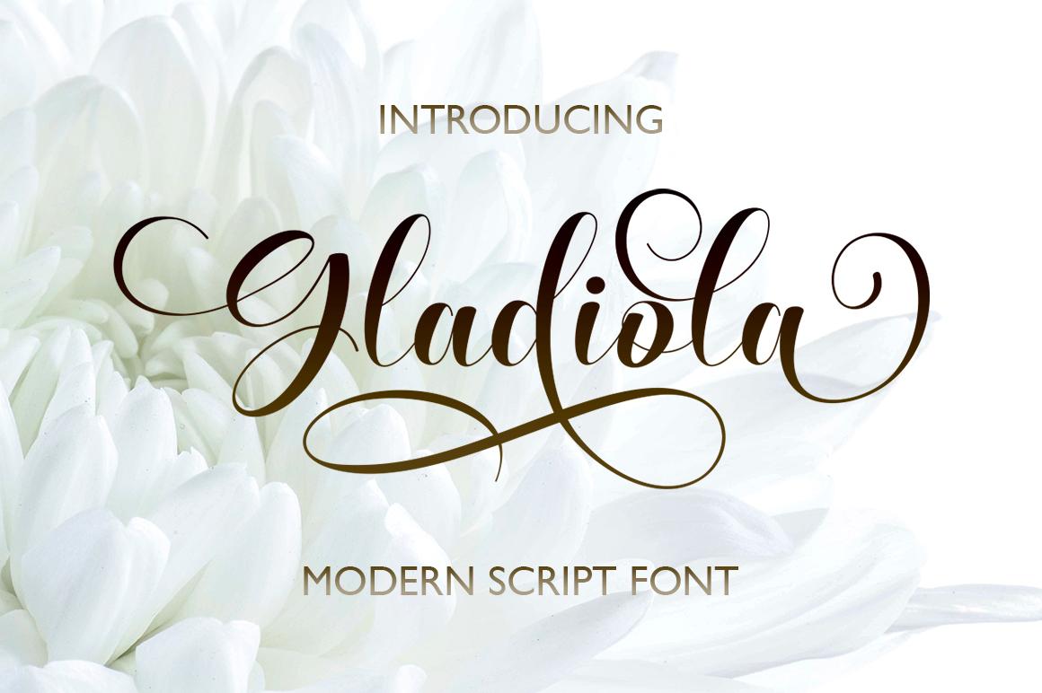 Gladiola Font
