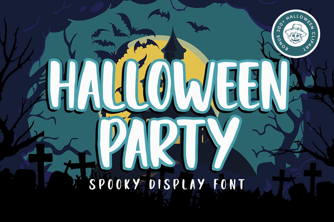 Halloween Party Font