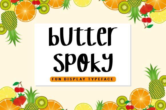 Butter Spoky Font