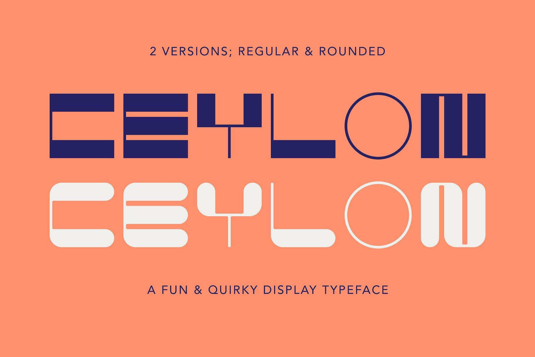 Ceylon Font