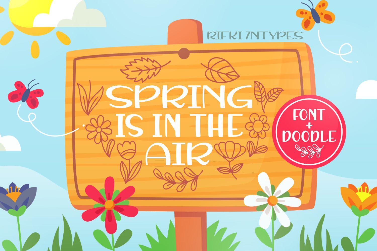 Spring is in the Air Font