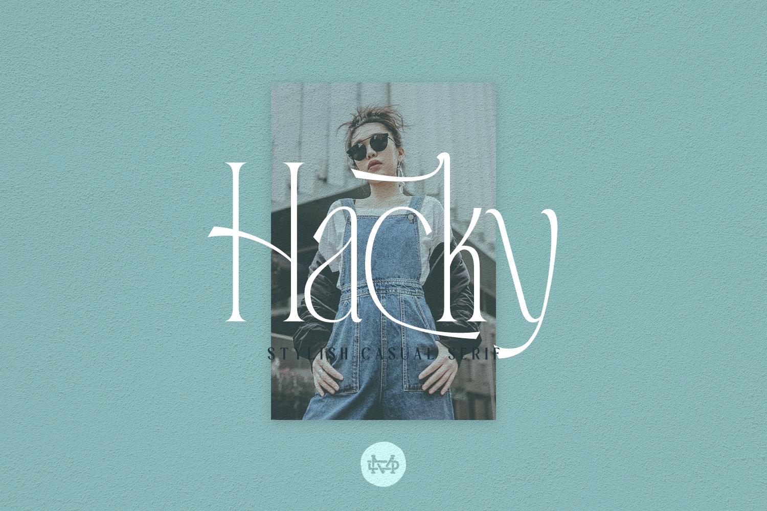 Hacky Font