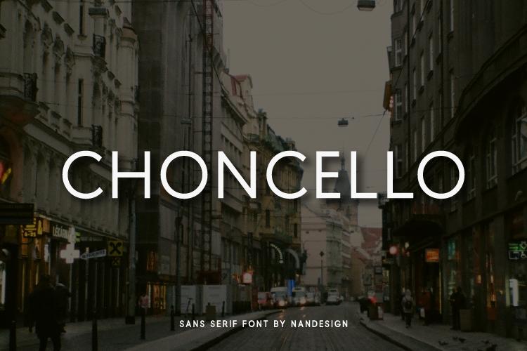 Choncello Font
