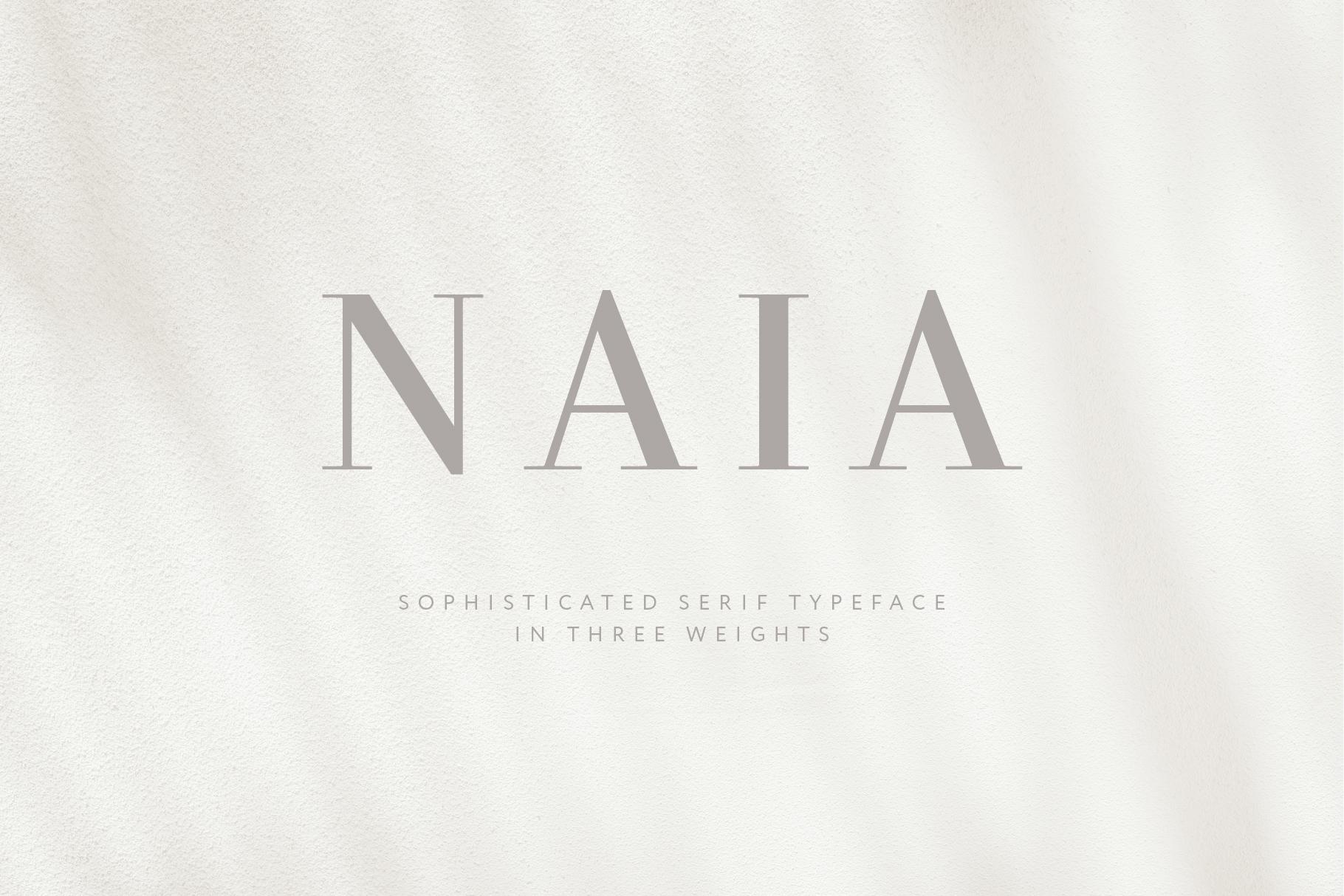 Naia Font