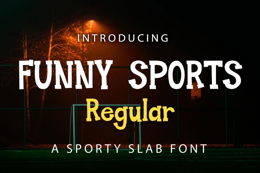 Funny Sports Font