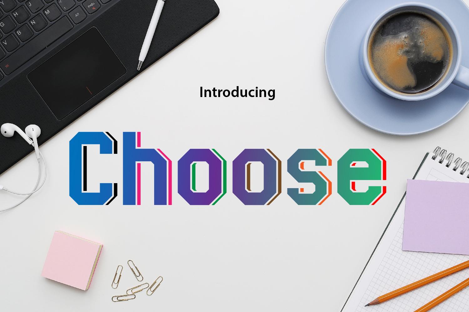 Choose Font
