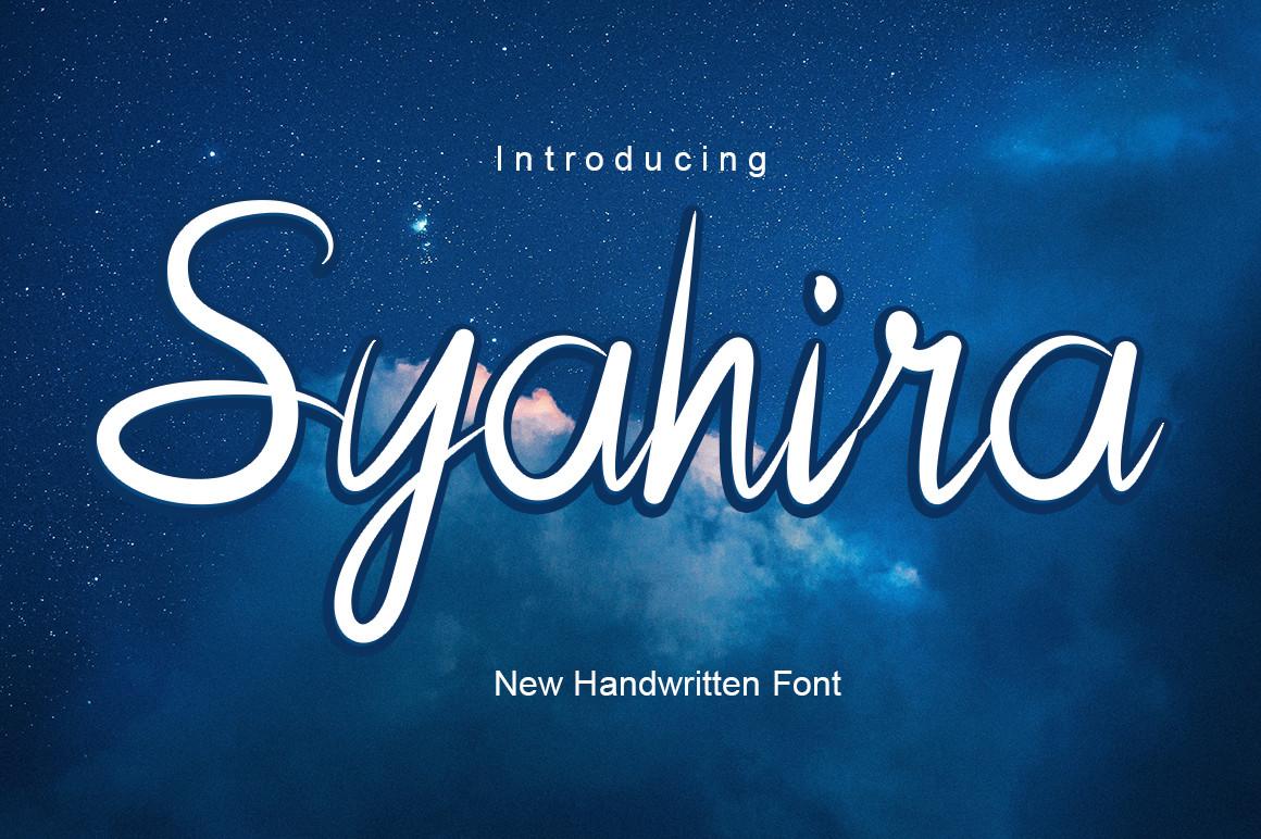Syahira Font