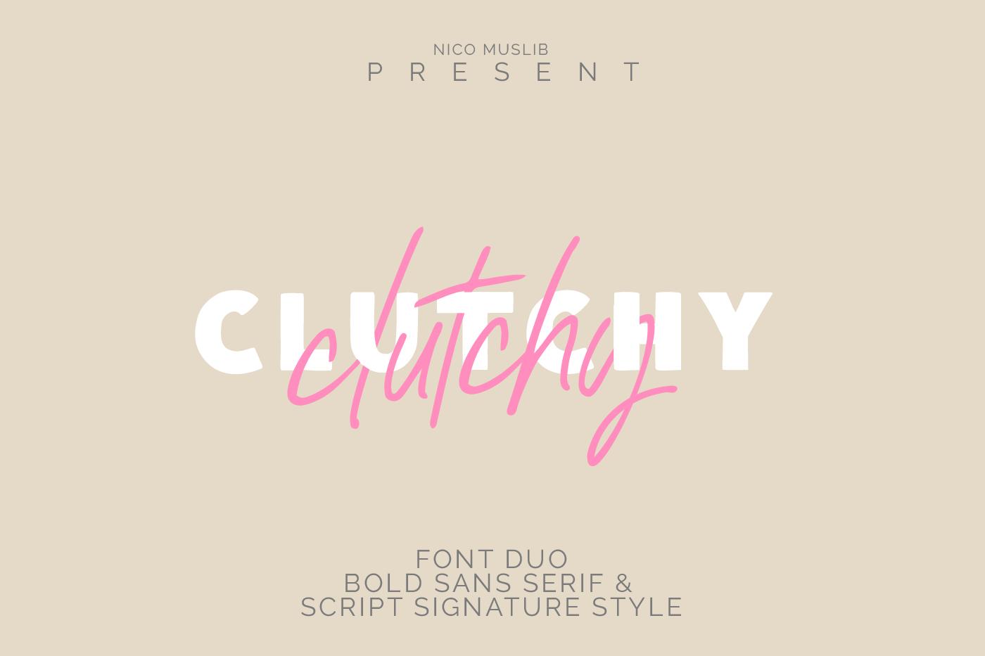 Clutchy Font
