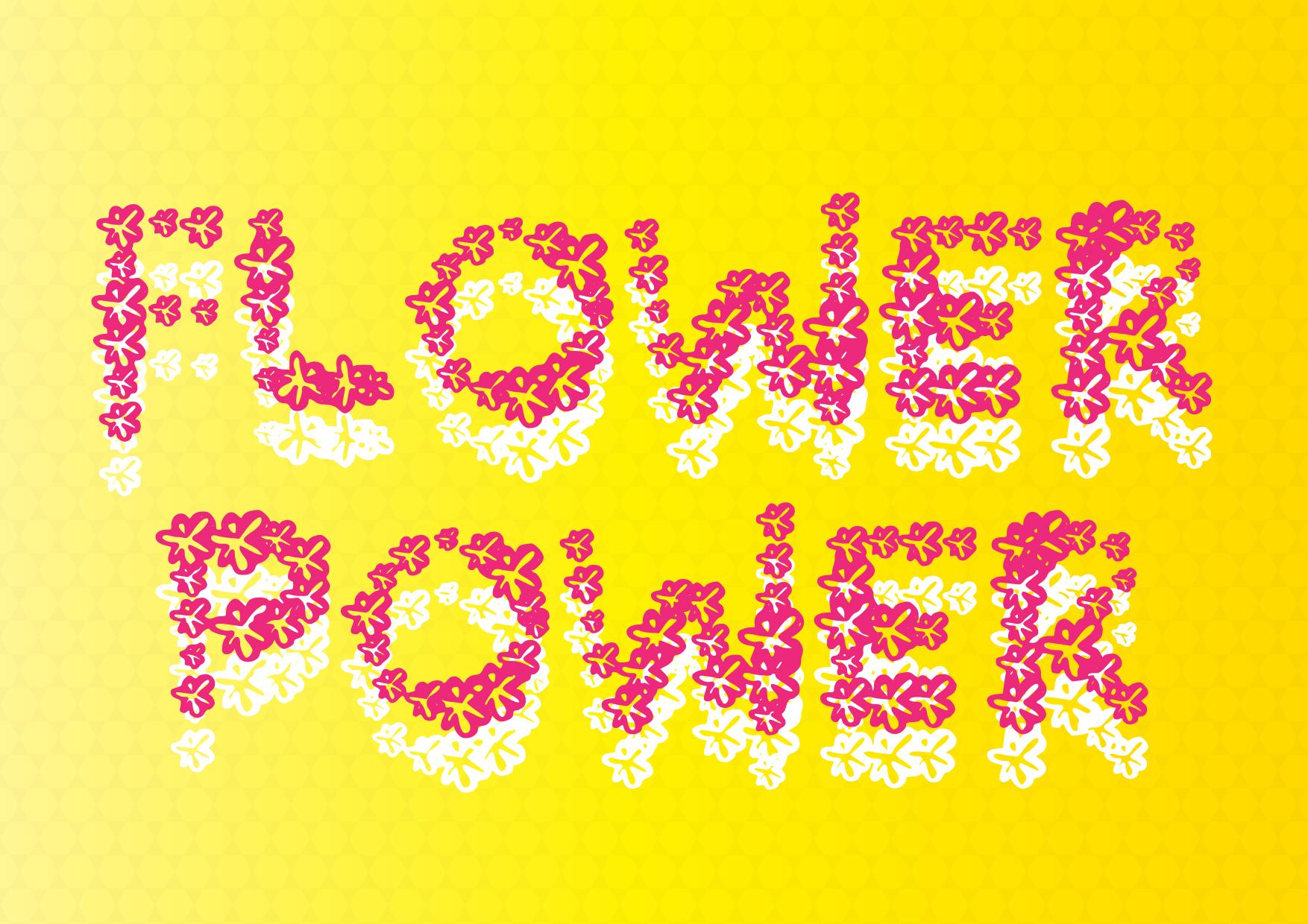 Flower Power Font