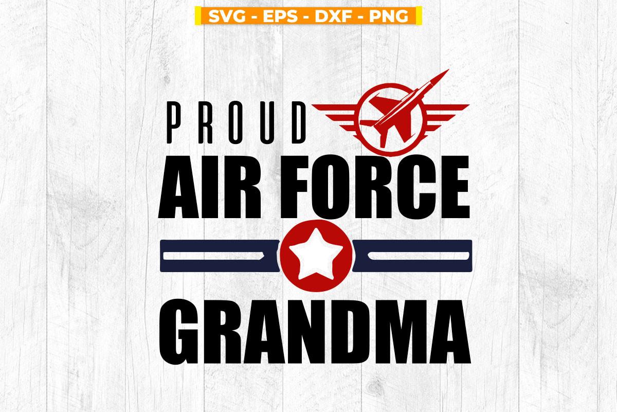 Proud Air Force Grandma