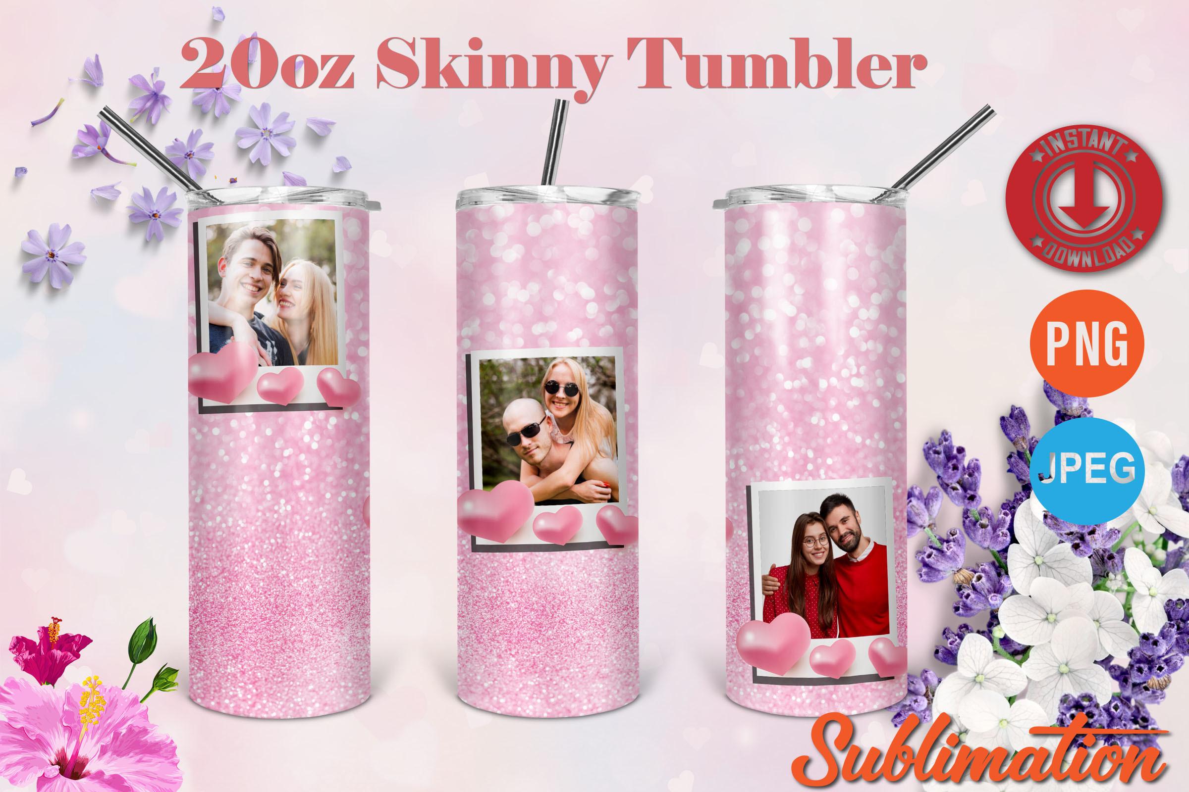 Photo Frame 20oz Skinny Tumbler