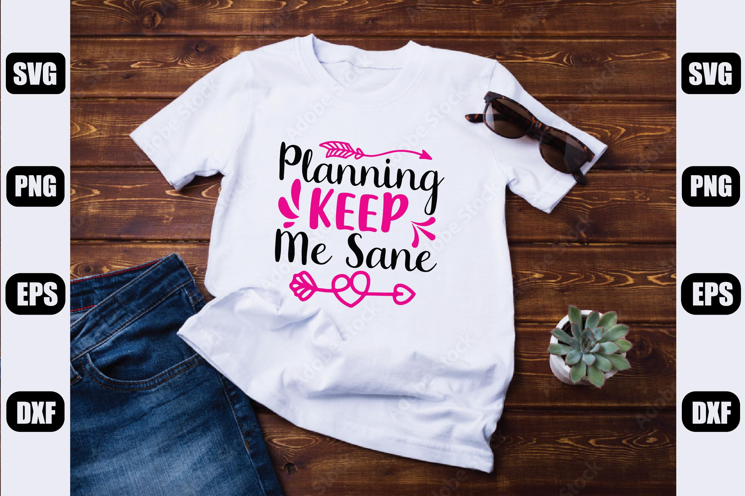 Planner Sticker SVG Design, Planning Kee