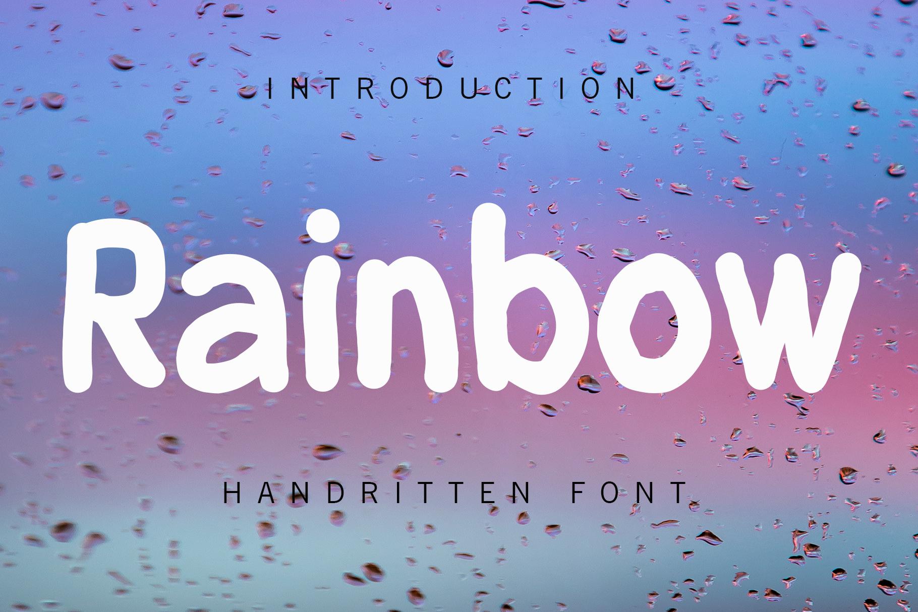 Rainbow Font