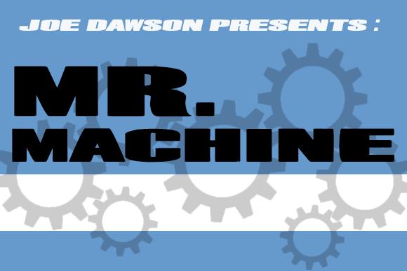 Mr. Machine Font