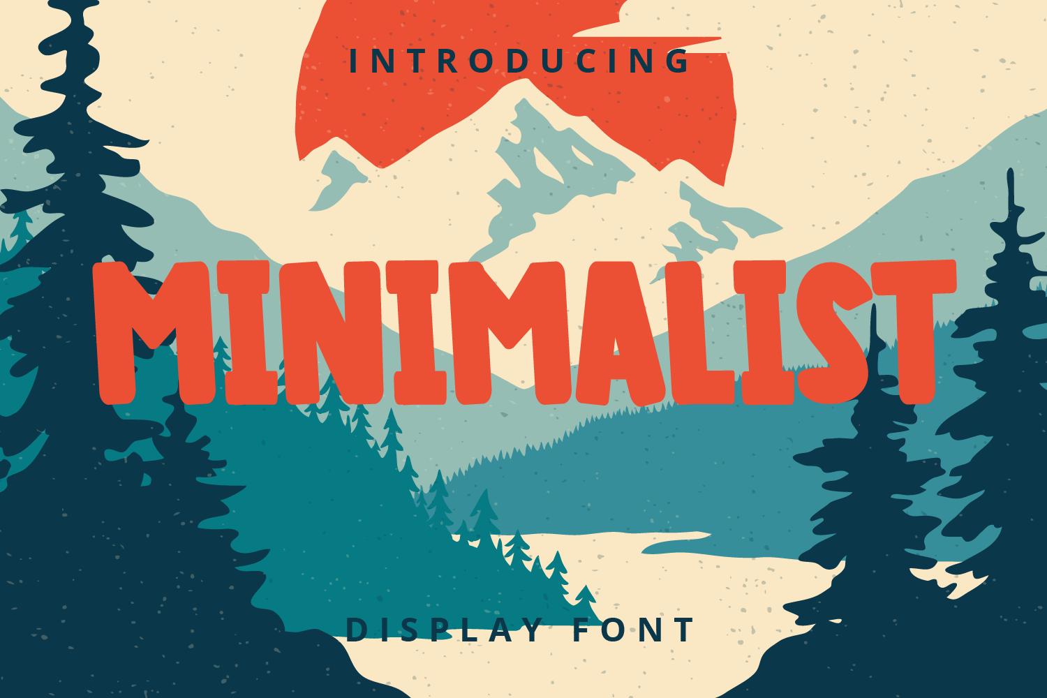 Minimalist Font