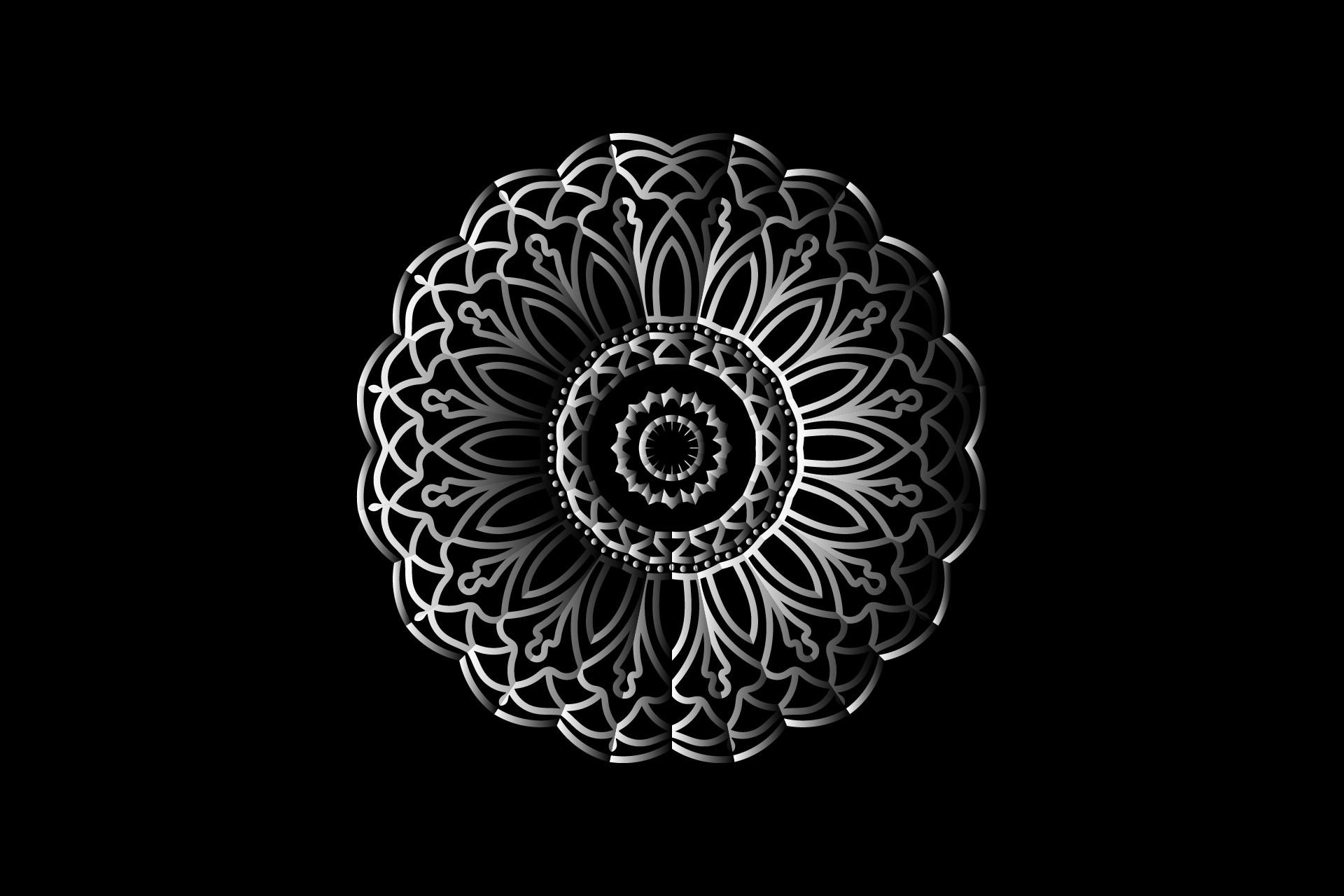 Henna Mandala Element