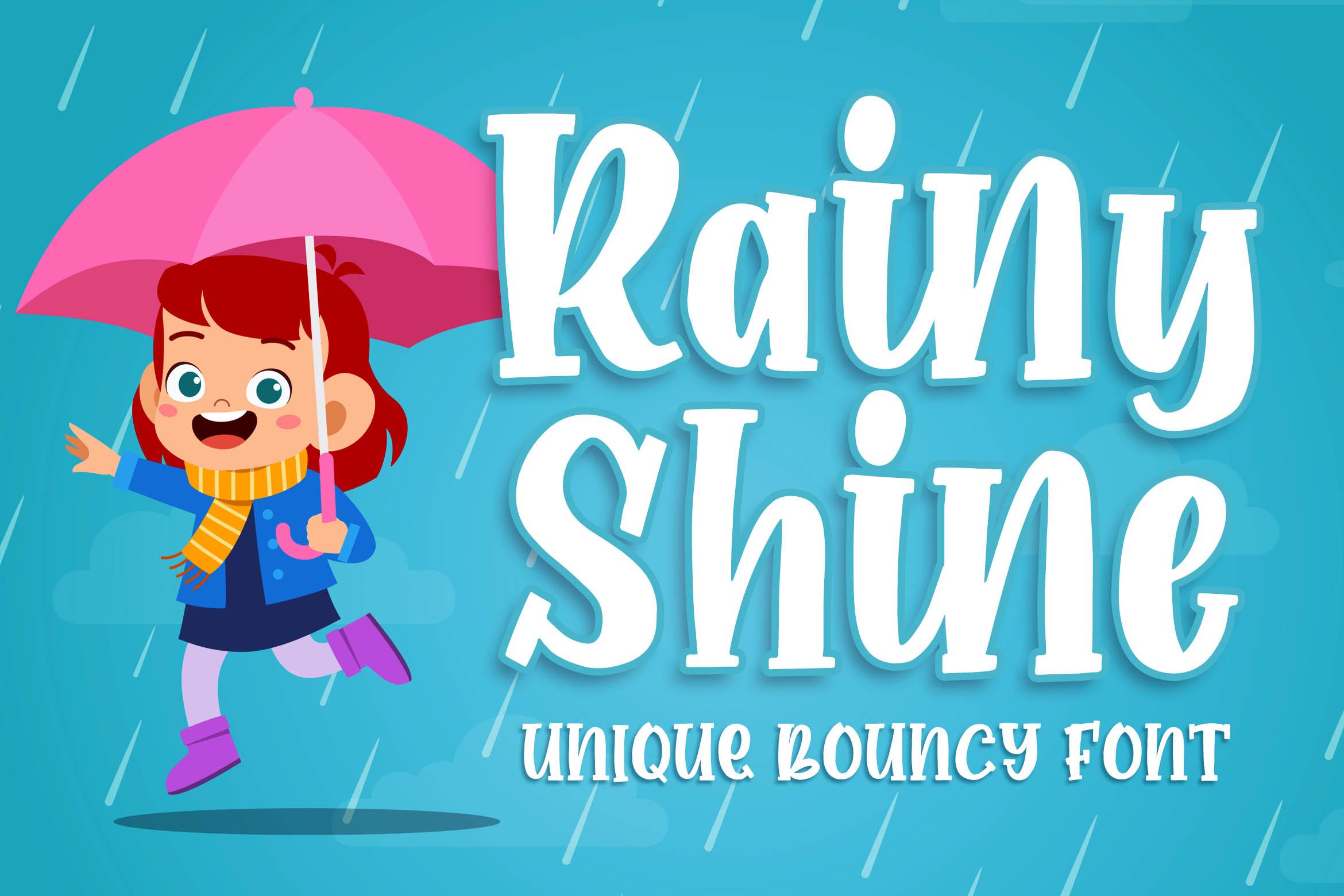 Rainy Shine Font
