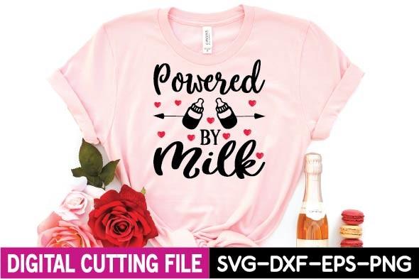 Powered by Milk Svg